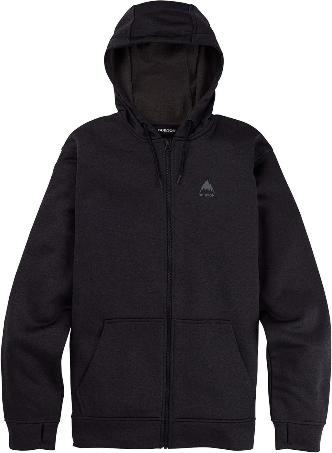 imageBurton Mens Oak FullZip HoodieTrue Black Heather