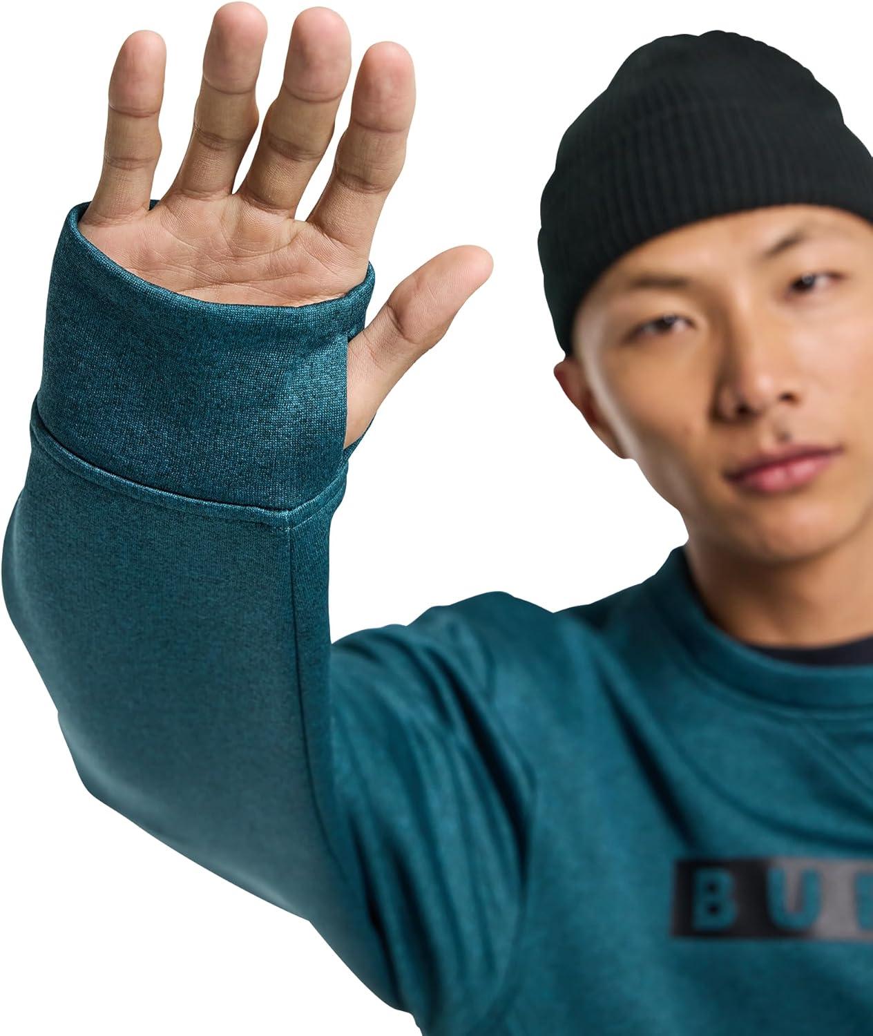 imageBurton Mens Oak Pullover CrewDeep Emerald Heather