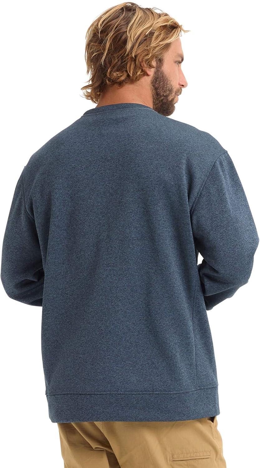 imageBurton Mens Oak Pullover CrewDress Blue Heather