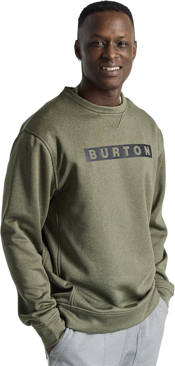 imageBurton Mens Oak Pullover CrewForest Moss Heather