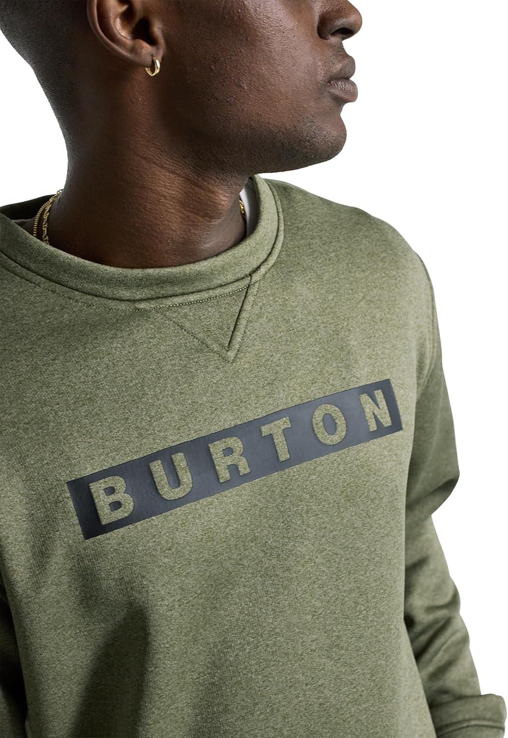 imageBurton Mens Oak Pullover CrewForest Moss Heather