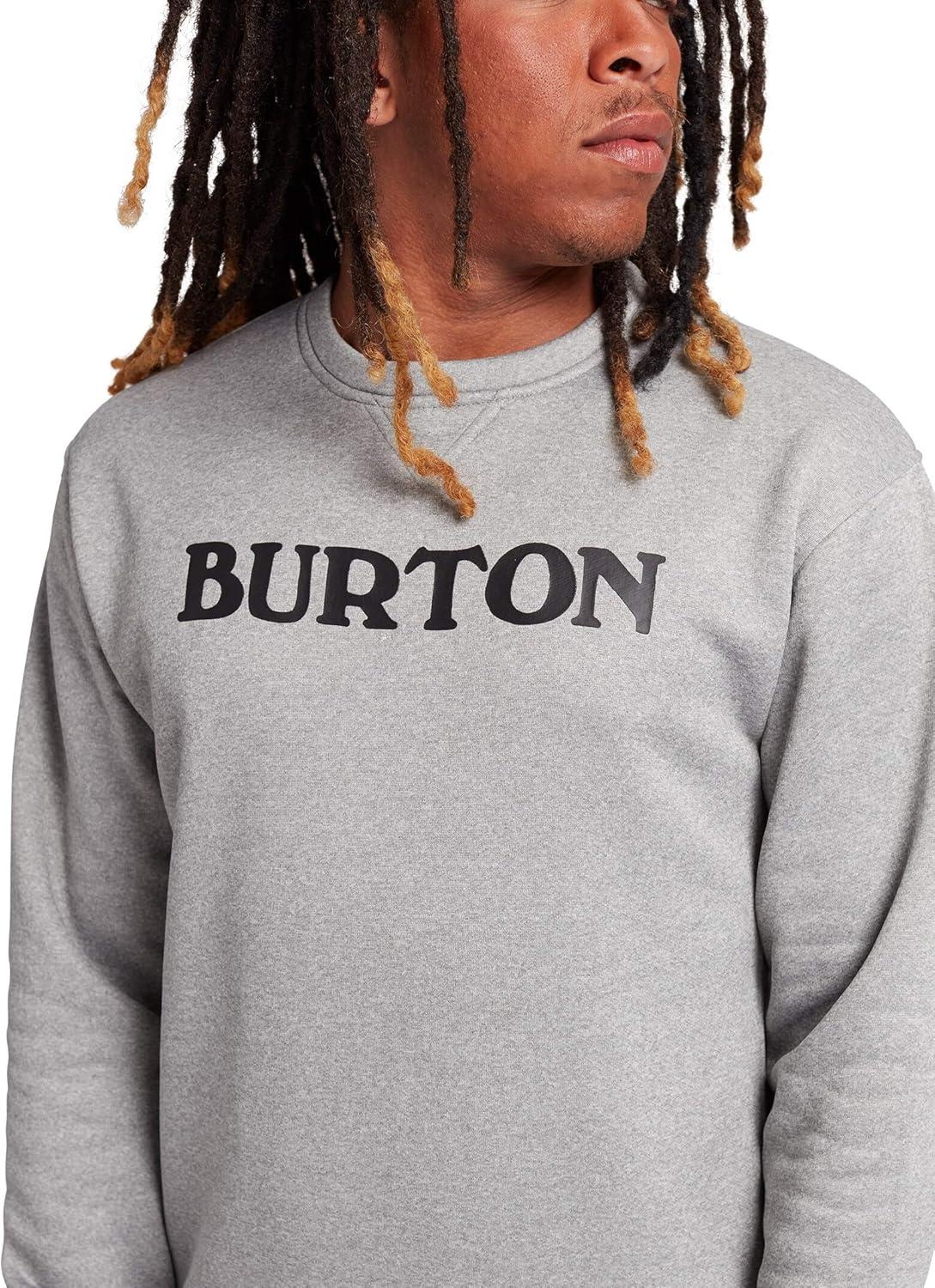 imageBurton Mens Oak Pullover CrewGray Heather