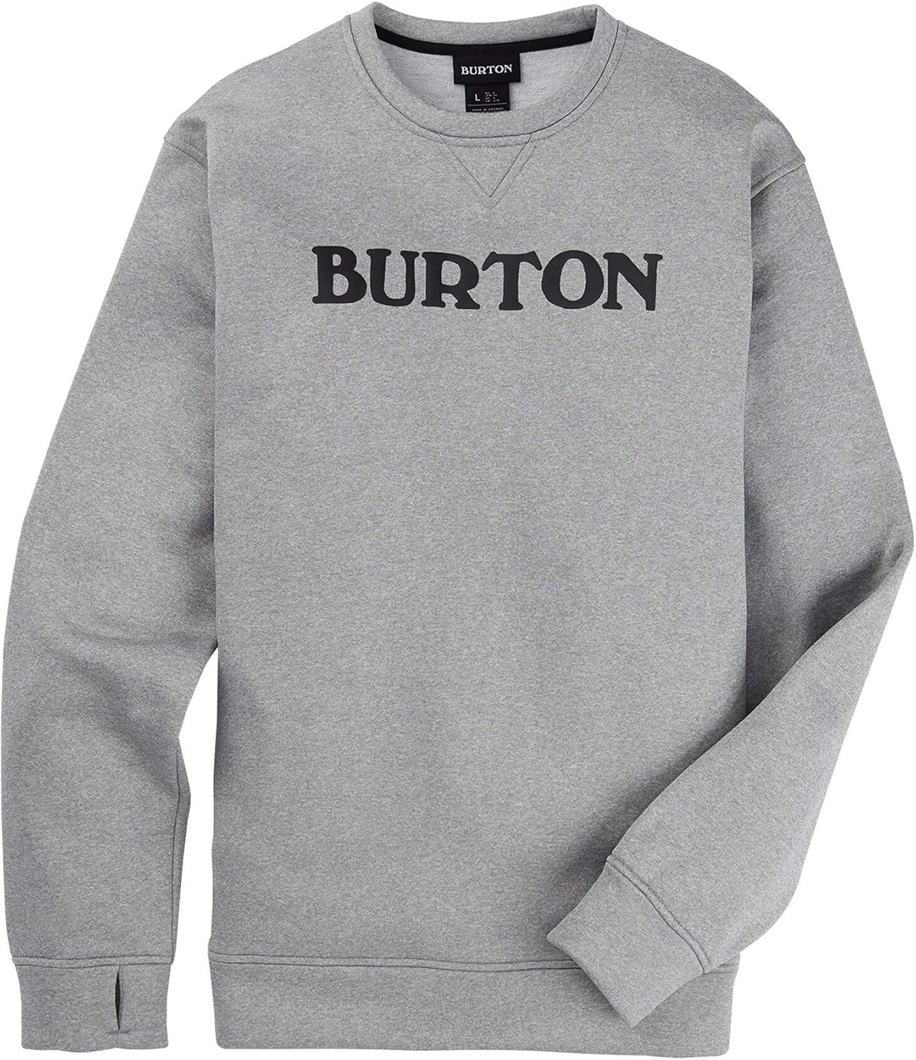 imageBurton Mens Oak Pullover CrewGray Heather