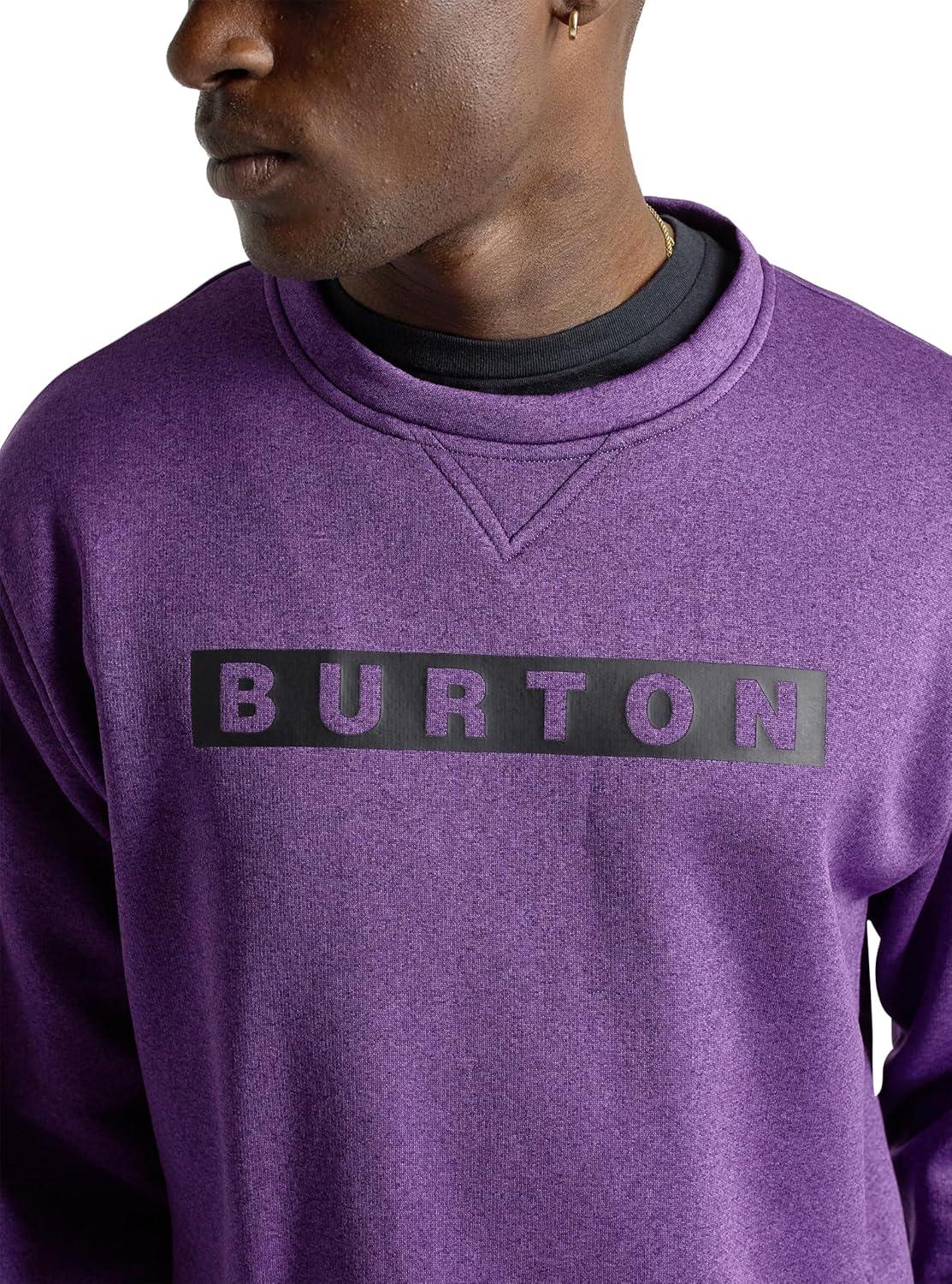 imageBurton Mens Oak Pullover CrewImperial Purple Heather