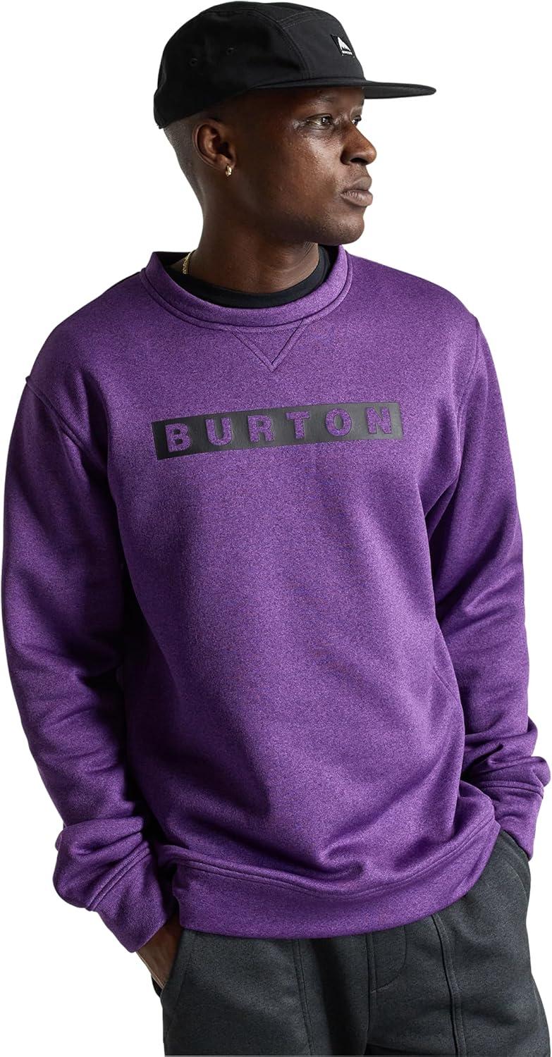 imageBurton Mens Oak Pullover CrewImperial Purple Heather