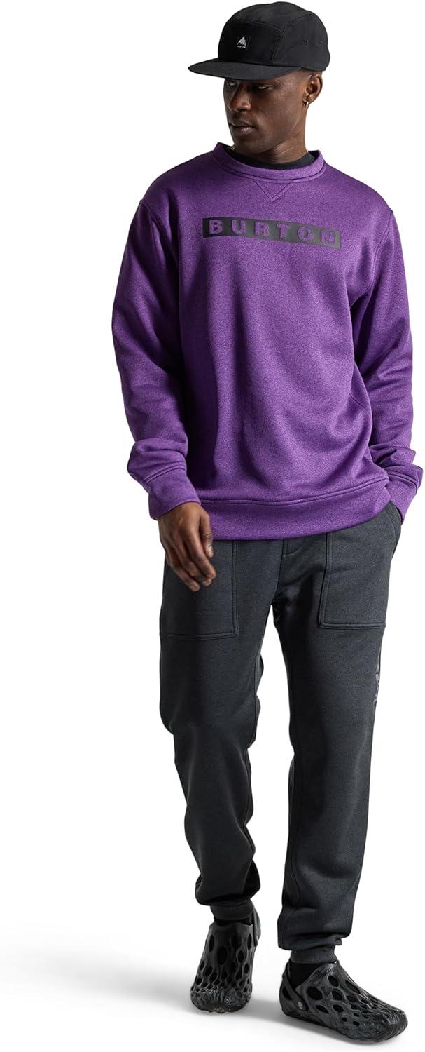 imageBurton Mens Oak Pullover CrewImperial Purple Heather
