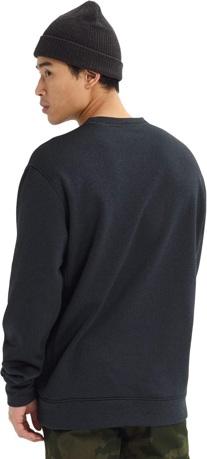imageBurton Mens Oak Pullover CrewTrue Black Heather New