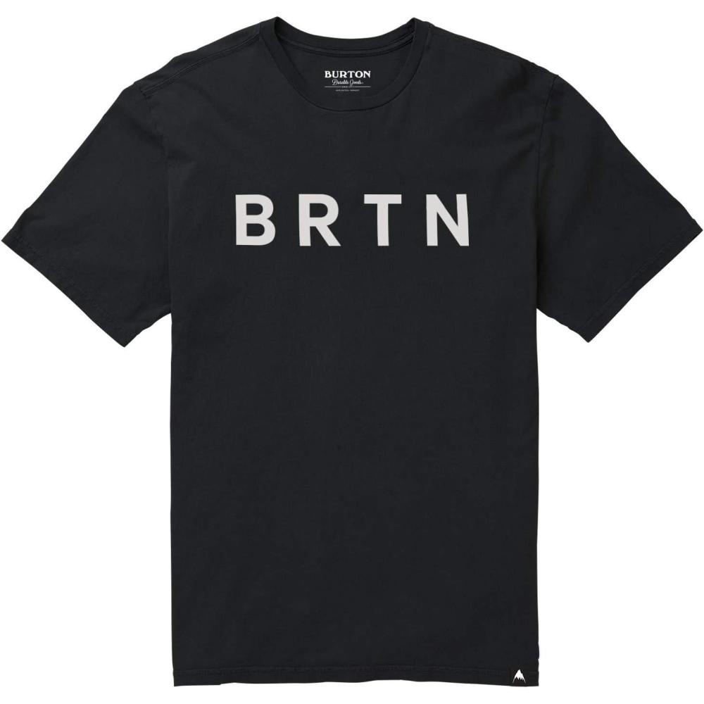 imageBurton Mens BRTN Short Sleeve TShirtTrue Black 1