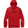 imageBurton Mens Oak FullZip HoodieFlame Scarlet Heather