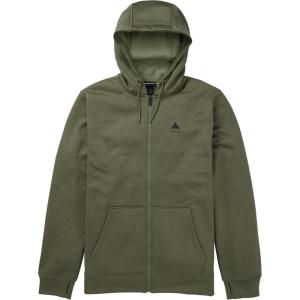 Burton Men’s Oak Full-Zip Hoodie(Forest Moss Heather)