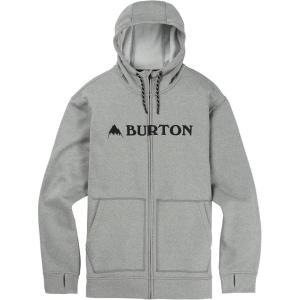 Burton Men’s Oak Full-Zip Hoodie(Monument Heather New)