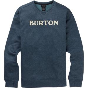 Burton Men’s Oak Pullover Crew(Dress Blue Heather)