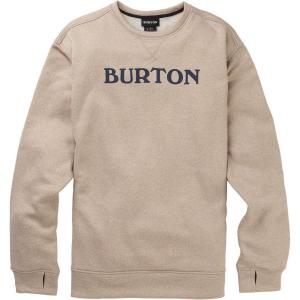 Burton Men’s Oak Pullover Crew(Plaza Taupe Heather)