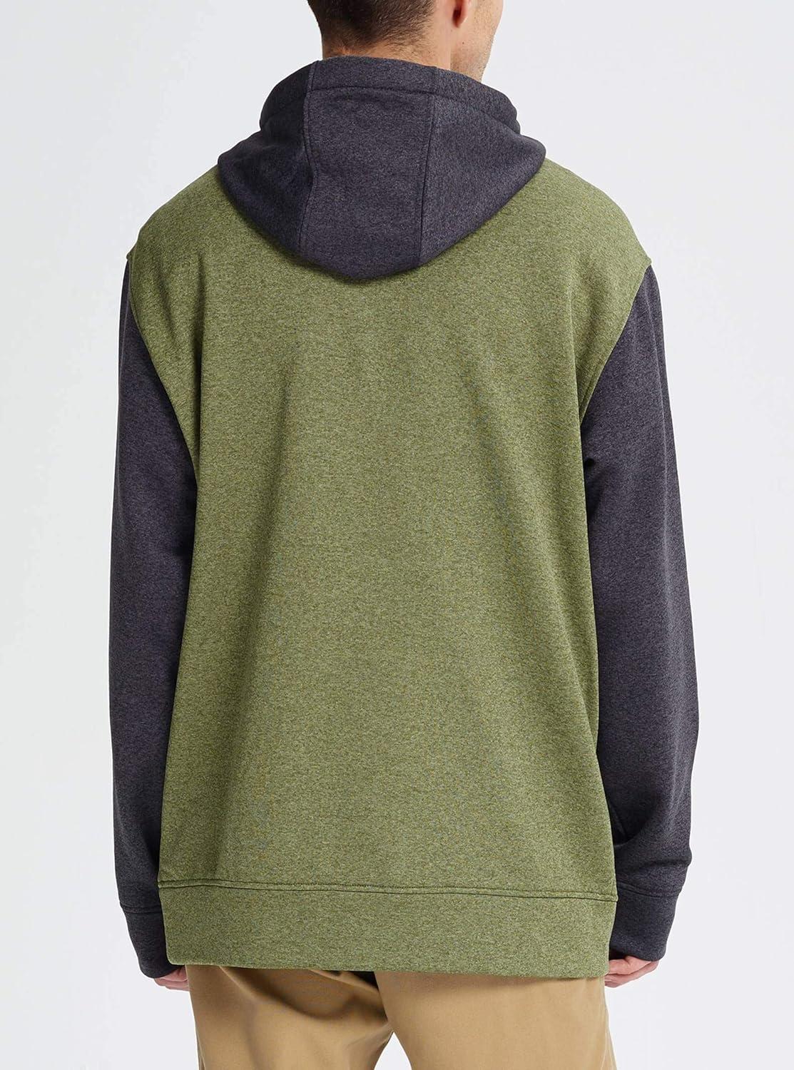 imageBurton Mens Oak Pullover HoodieClover HeatherHeather Black