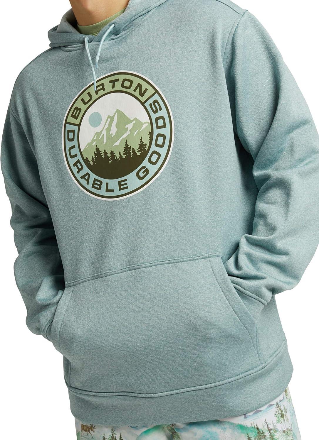 imageBurton Mens Oak Pullover HoodieEther Blue Heather