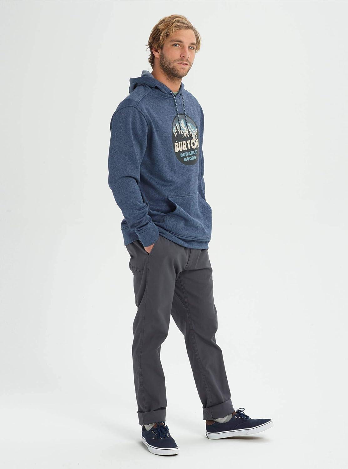 imageBurton Mens Oak Pullover HoodieMood Indigo Heather