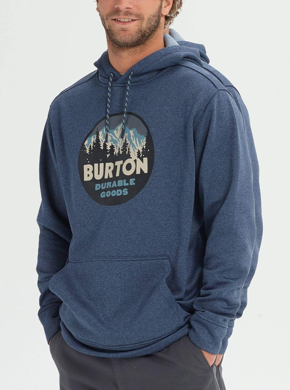 imageBurton Mens Oak Pullover HoodieMood Indigo Heather