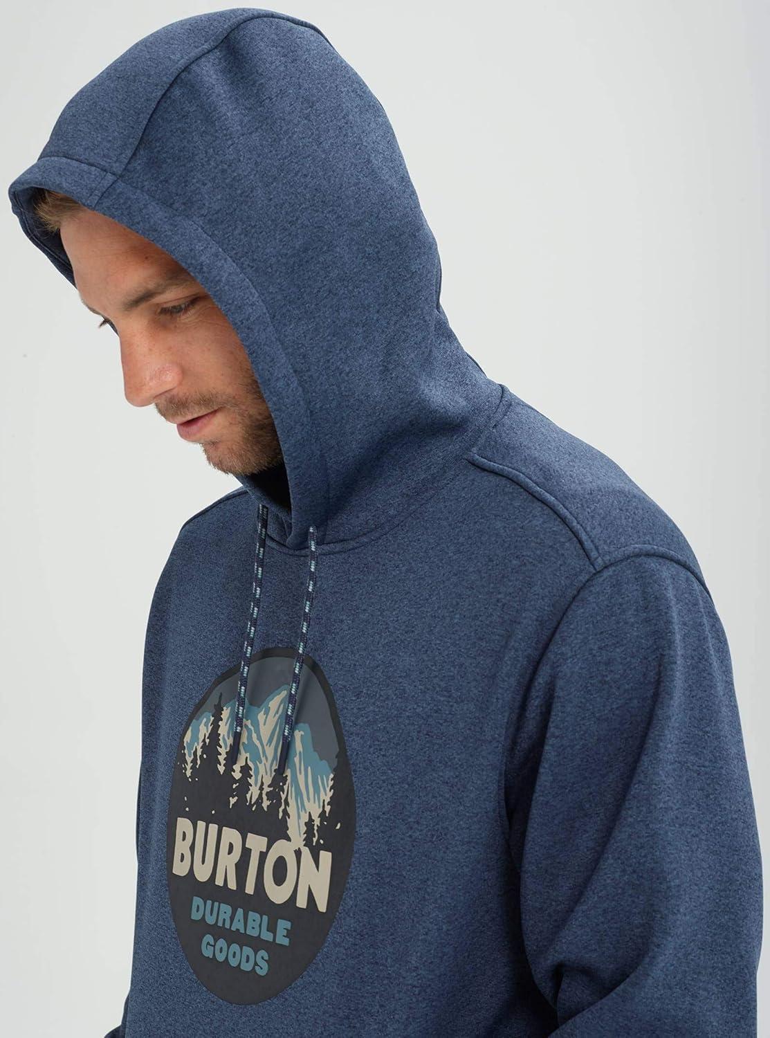 imageBurton Mens Oak Pullover HoodieMood Indigo Heather