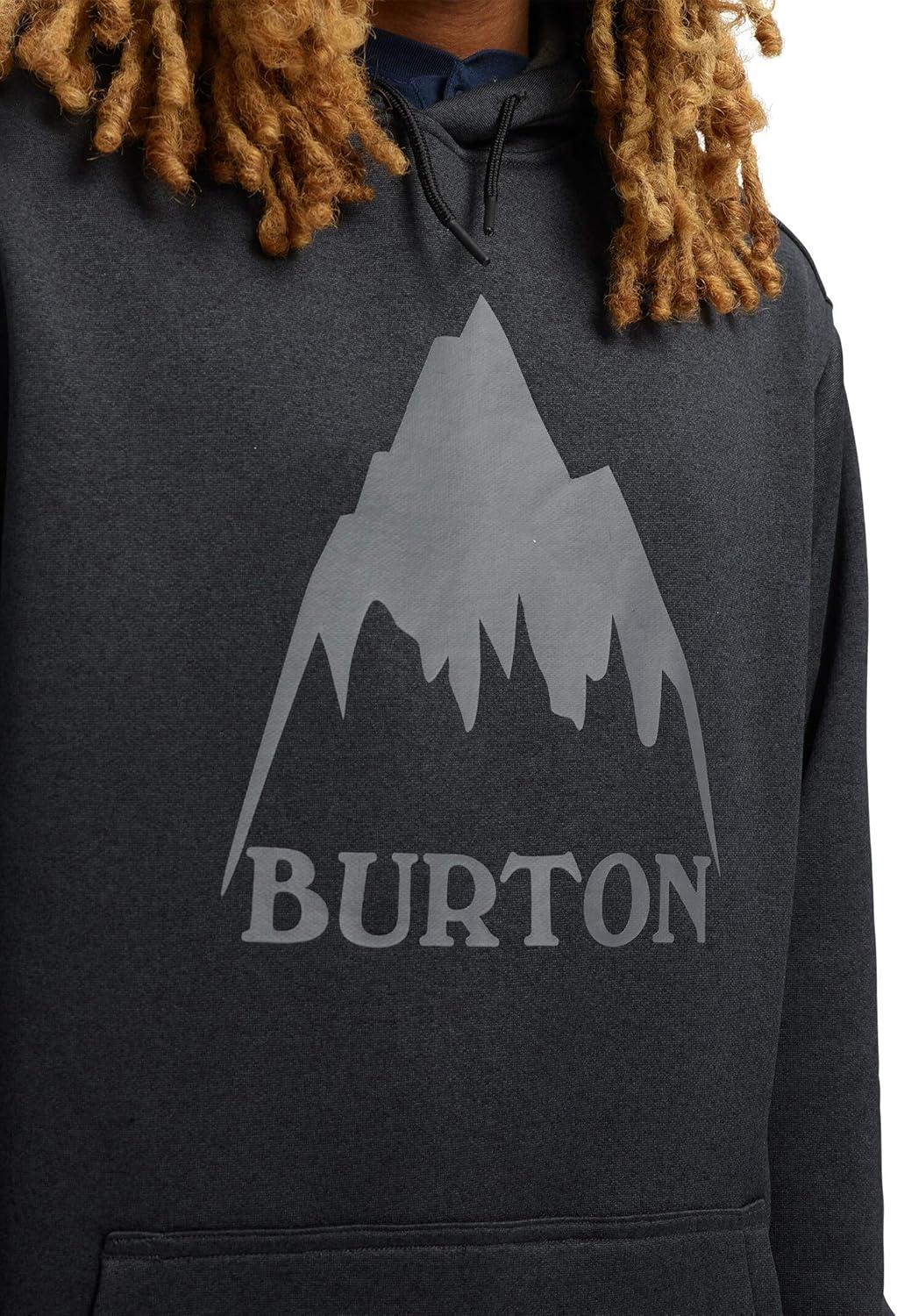 imageBurton Mens Oak Pullover HoodieMountain True Black Heather