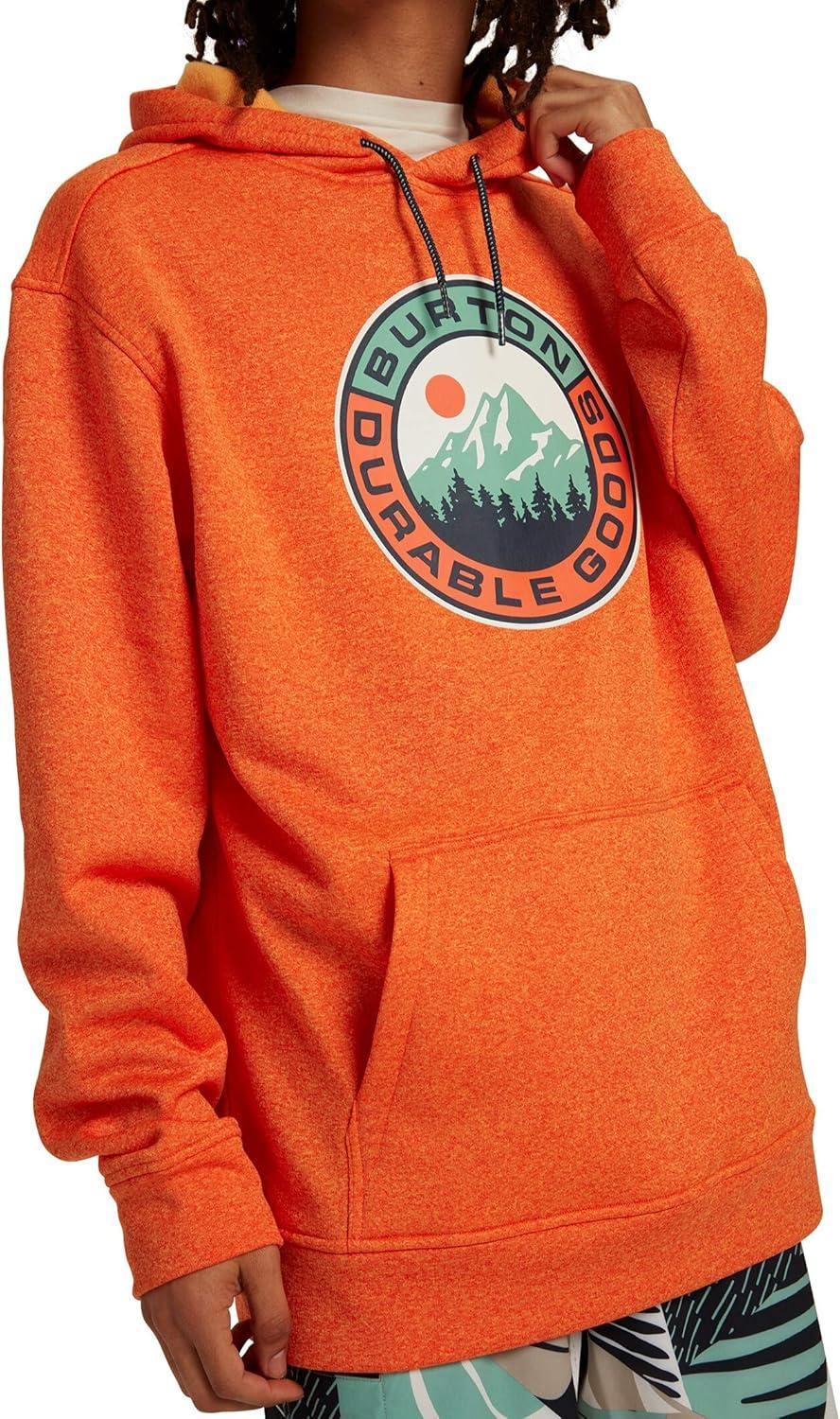 imageBurton Mens Oak Pullover HoodieOrangeade Heather