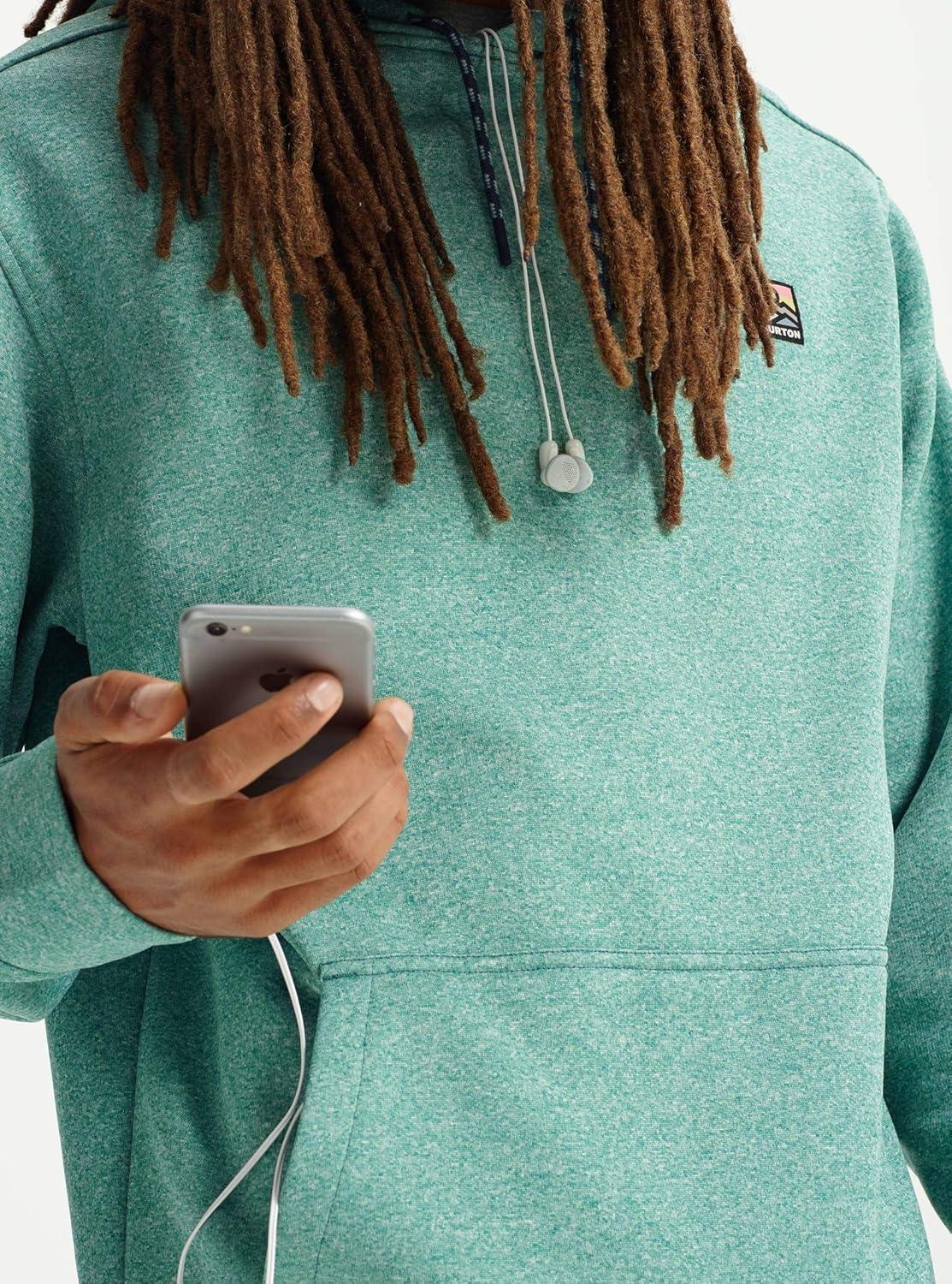 imageBurton Mens Oak Pullover HoodieTrellis Heather