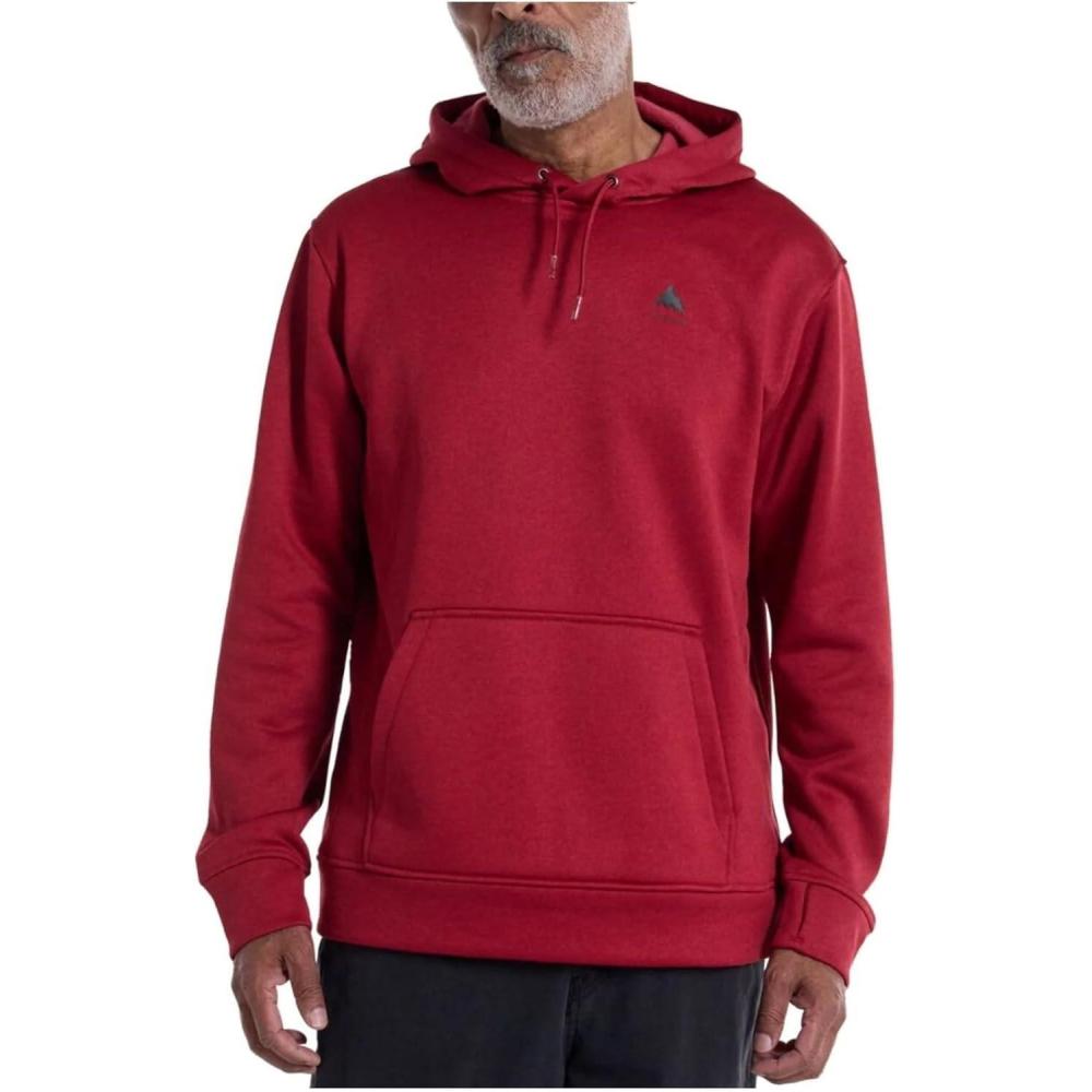 imageBurton Mens Oak Pullover HoodieDeep Red Heather