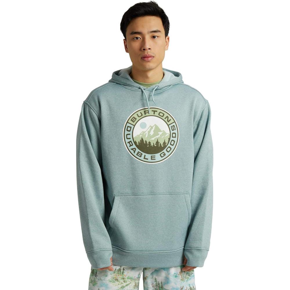 imageBurton Mens Oak Pullover HoodieEther Blue Heather