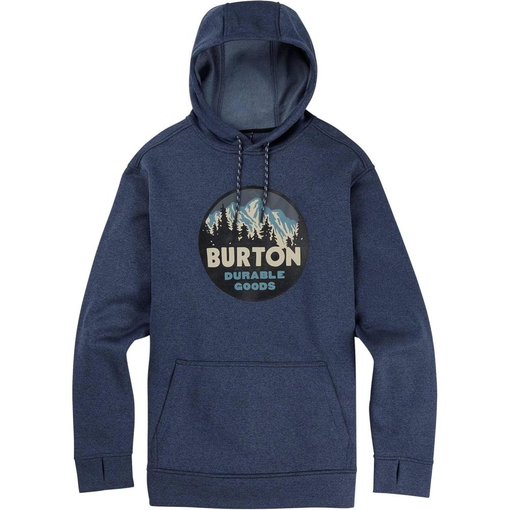 imageBurton Mens Oak Pullover HoodieMood Indigo Heather
