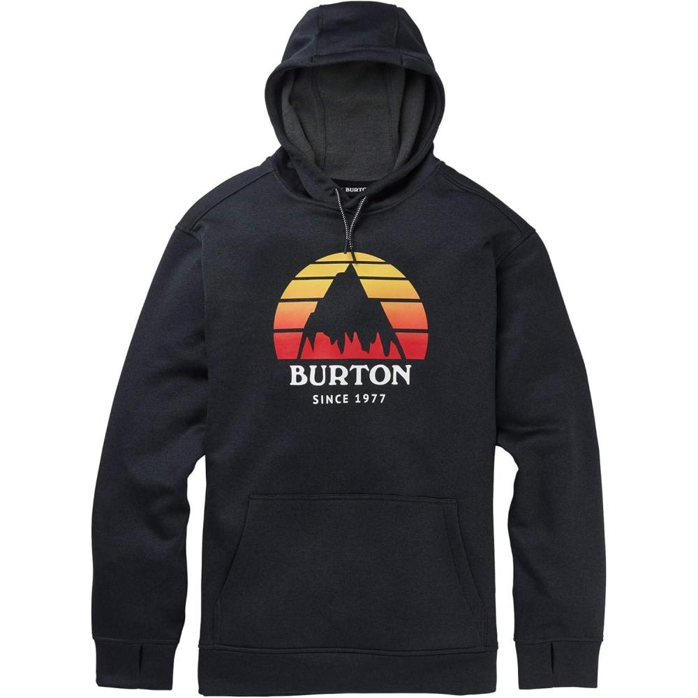 imageBurton Mens Oak Pullover HoodieSunset True Black Heather