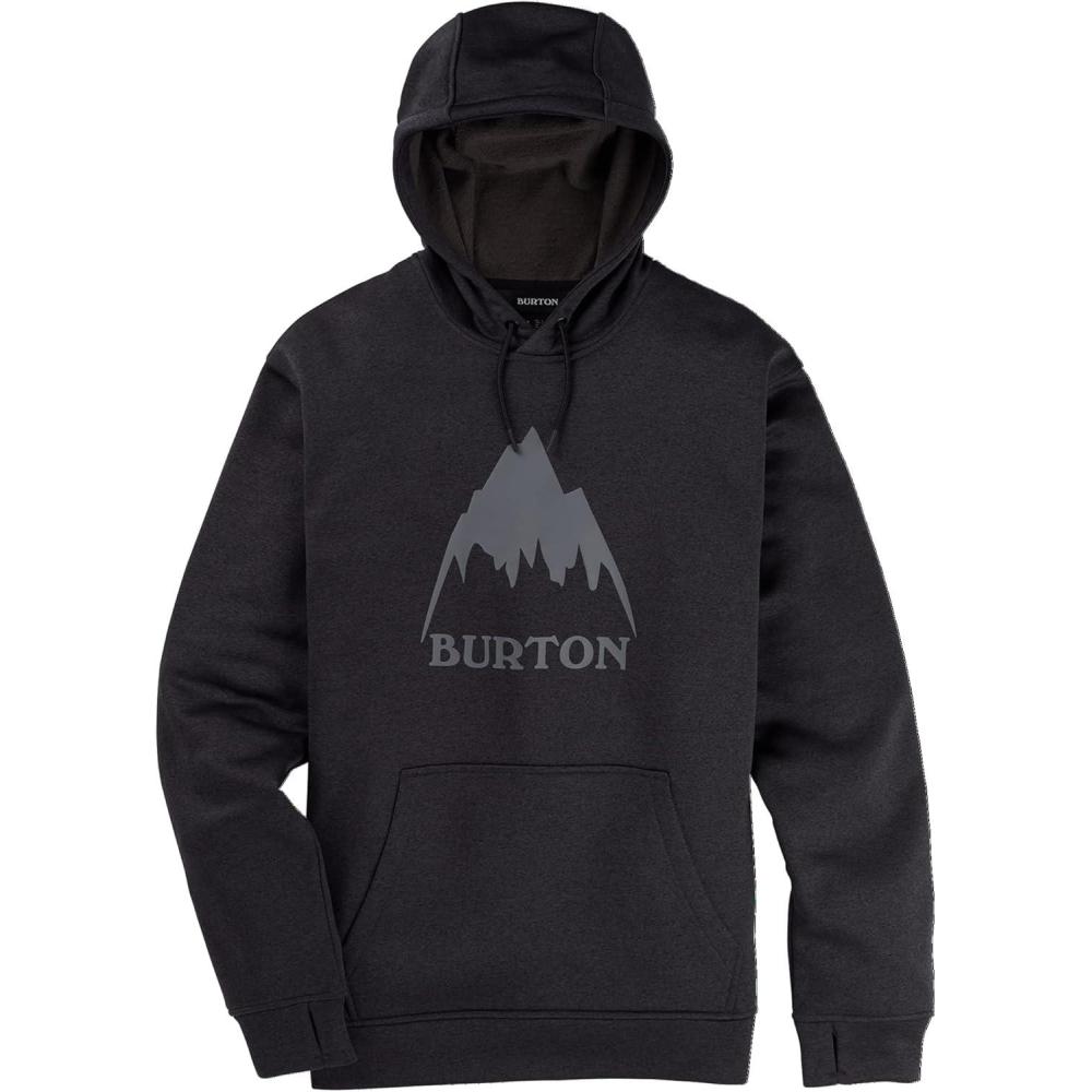 imageBurton Mens Oak Pullover HoodieTrue Black Heather