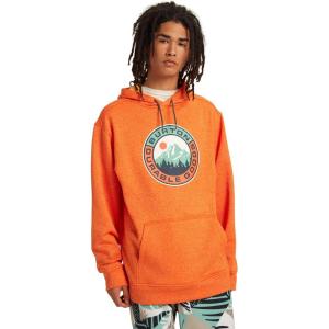 Burton Men’s Oak Pullover Hoodie(Orangeade Heather)