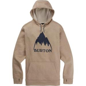 Burton Men’s Oak Pullover Hoodie(Plaza Taupe Heather)