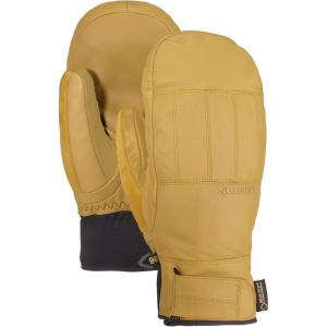 Burton Mens Gondy Gore-Tex Leather Mitten(Raw Hide New)