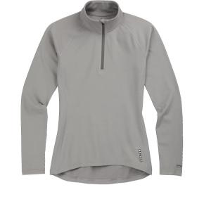 Burton Womens Women’s Heavyweight X Base Layer Quarter-Zip(Sharkskin)