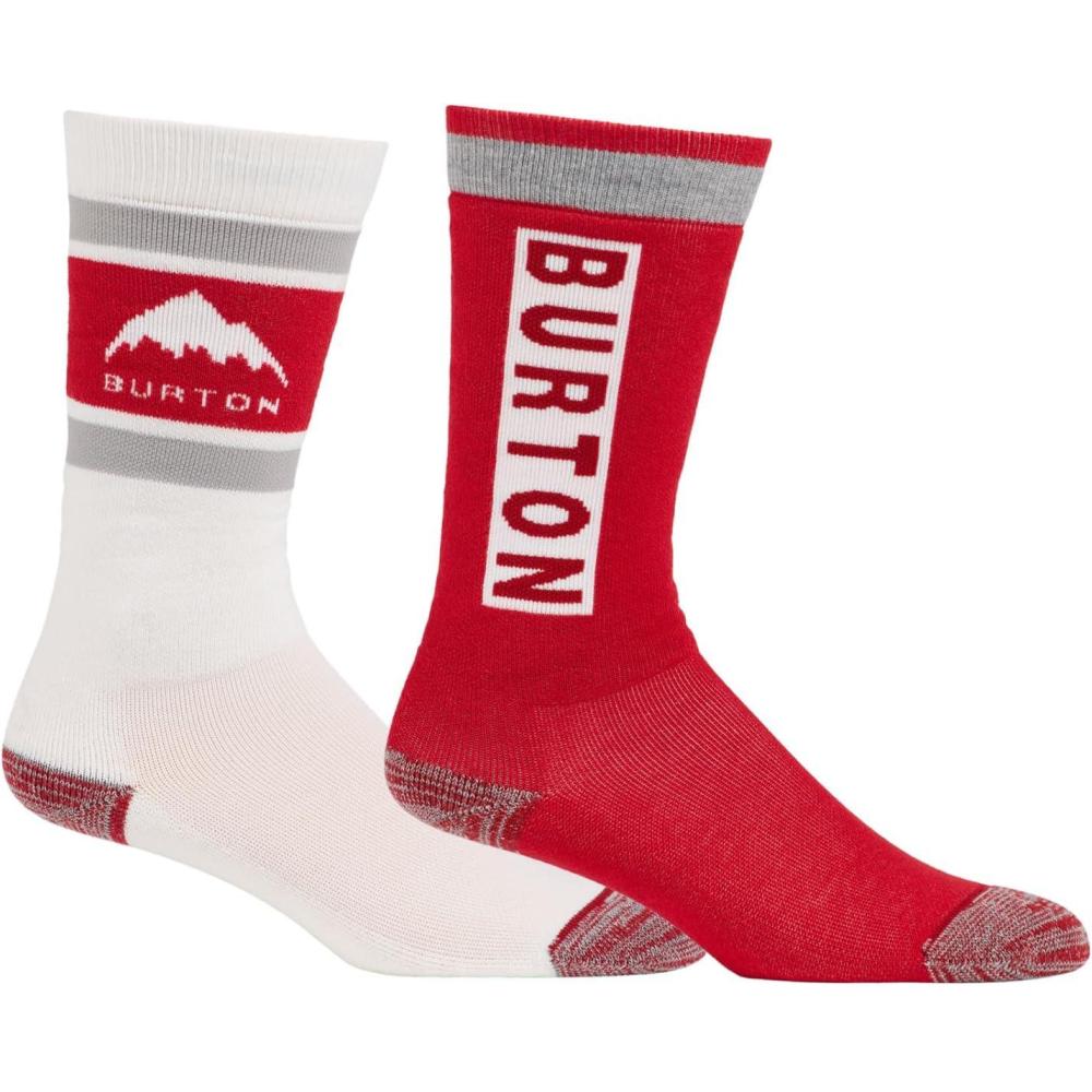 imageBurton Womens Weekend Midweight Socks 2PackFlame Scarlet
