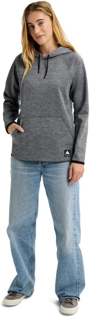 imageBurton Womens Crown Weatherproof Pullover FleeceBlack Heather