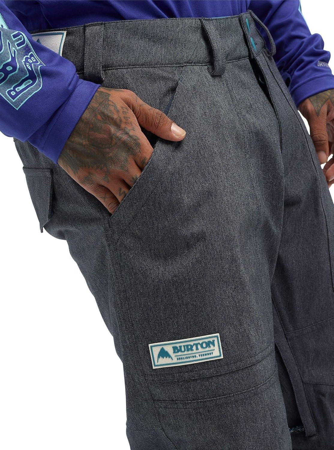 imageBurton Mens GoreTex Ballast Snow PantDenim