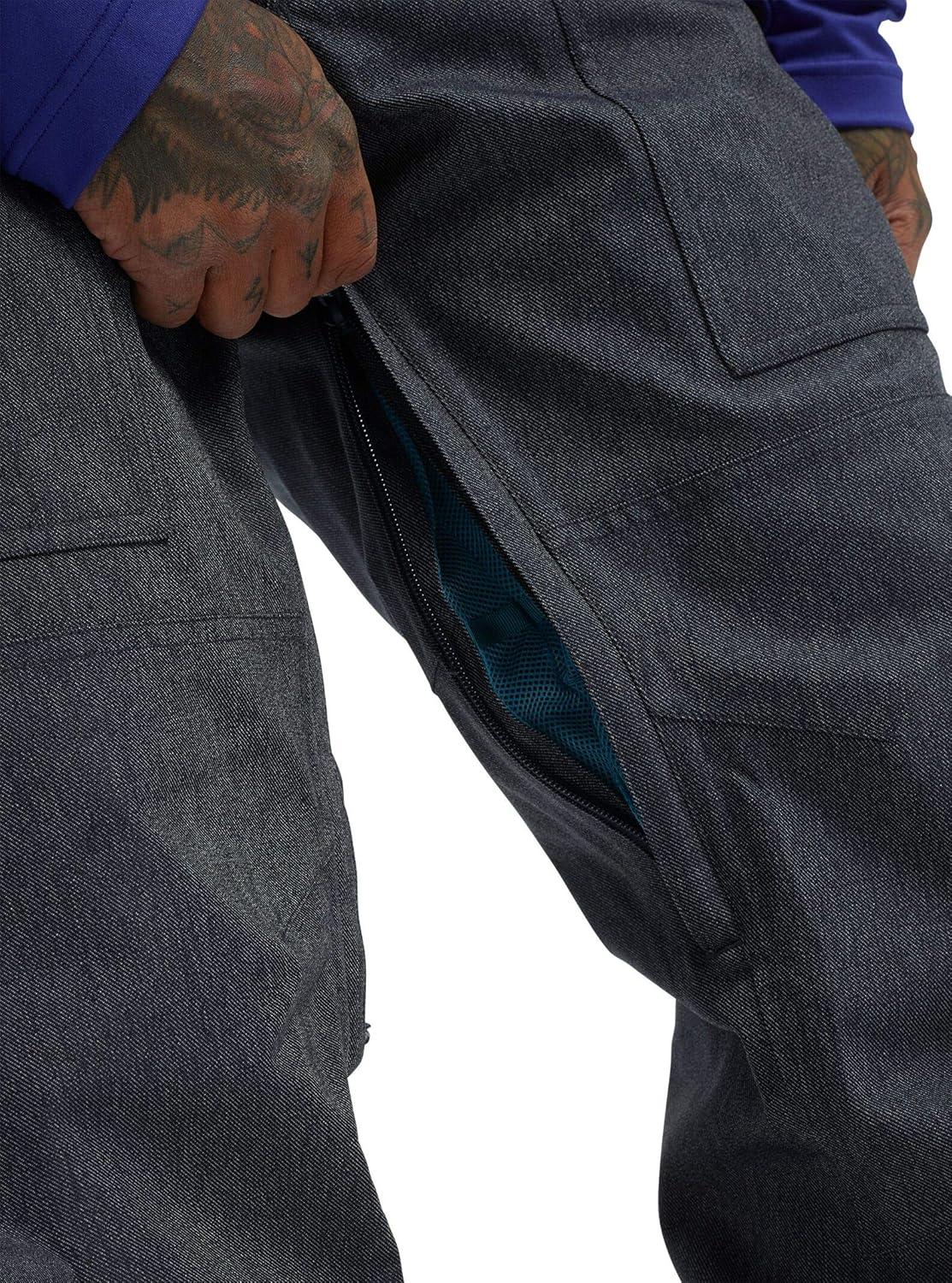 imageBurton Mens GoreTex Ballast Snow PantDenim