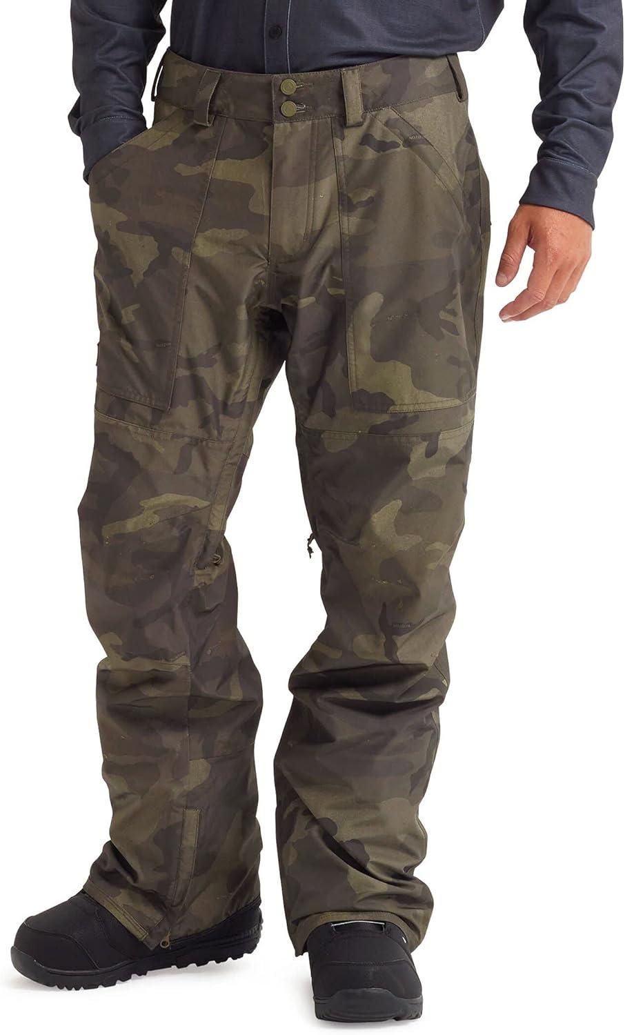 imageBurton Mens GoreTex Ballast Snow PantWorn Camo