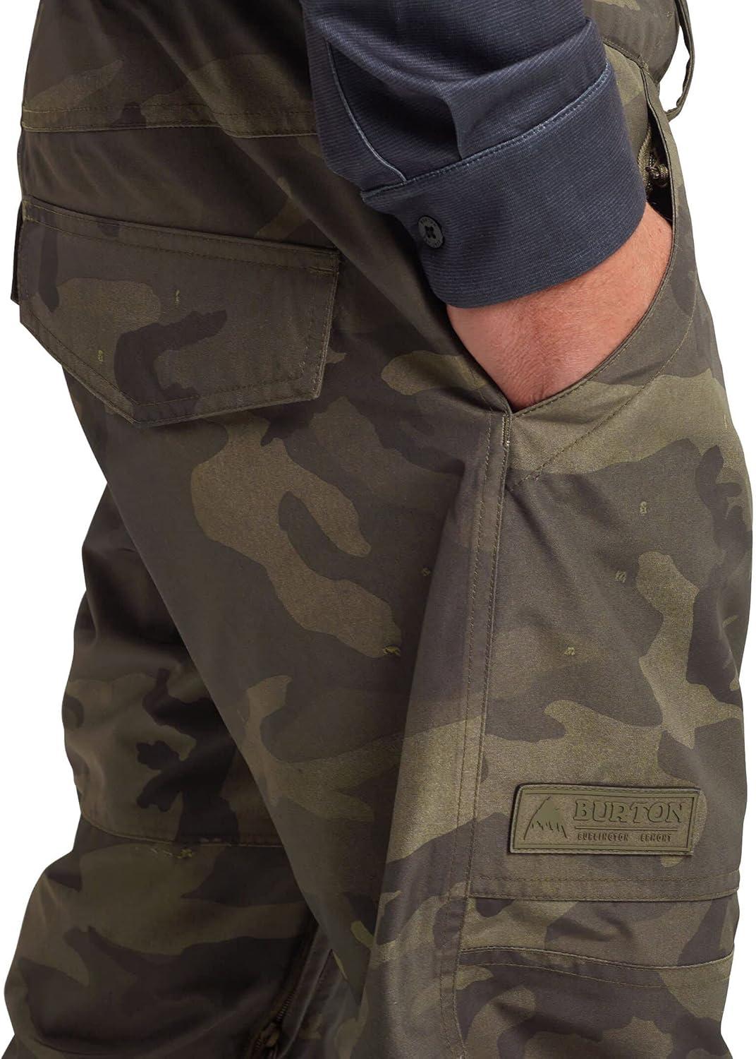 imageBurton Mens GoreTex Ballast Snow PantWorn Camo