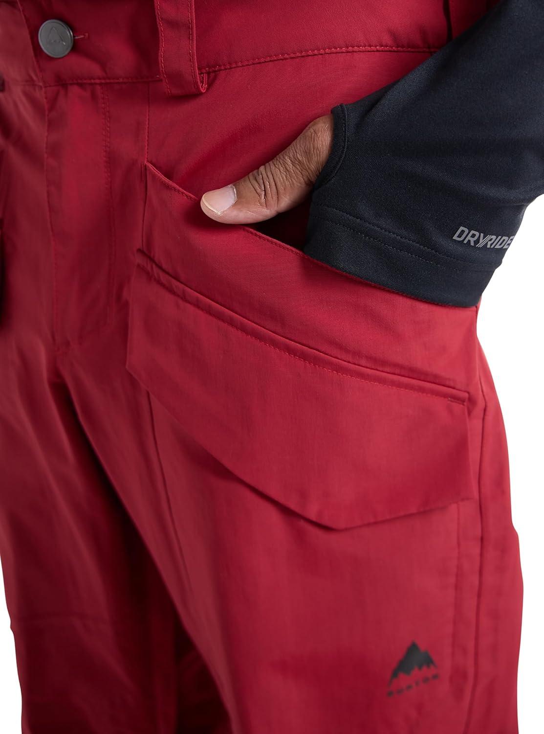 imageBurton UnisexAdult Burton Mens Covert 20 2l Snow PantsDeep Red