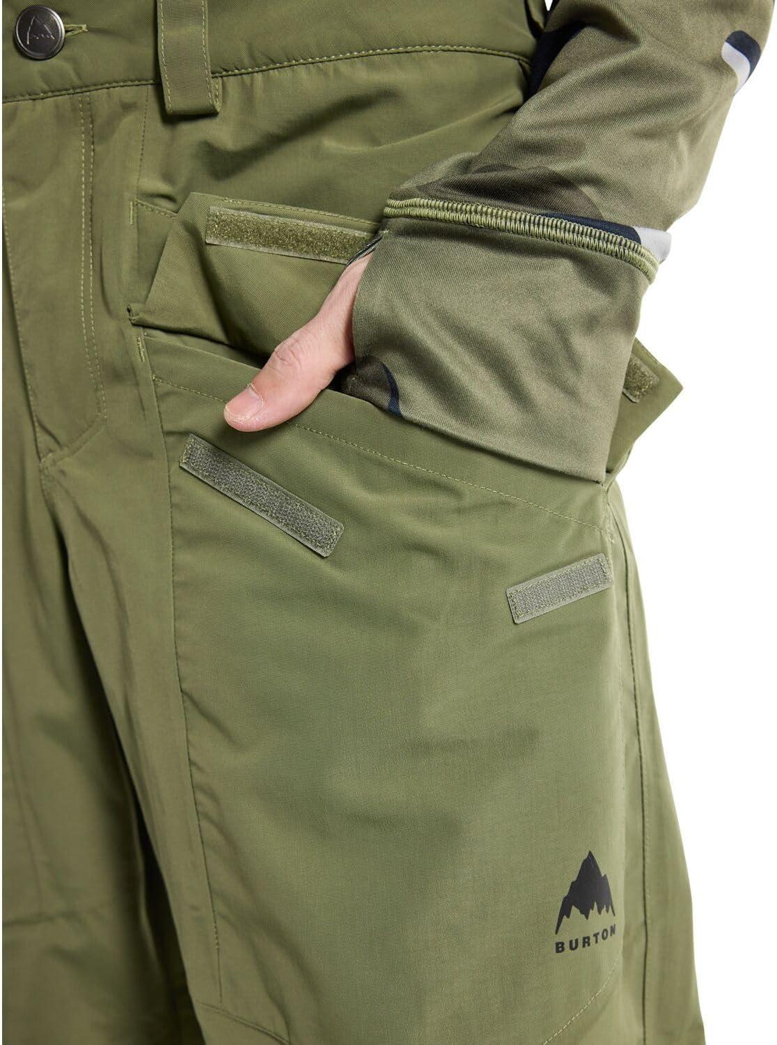 imageBurton UnisexAdult Burton Mens Covert 20 2l Snow PantsForest Moss