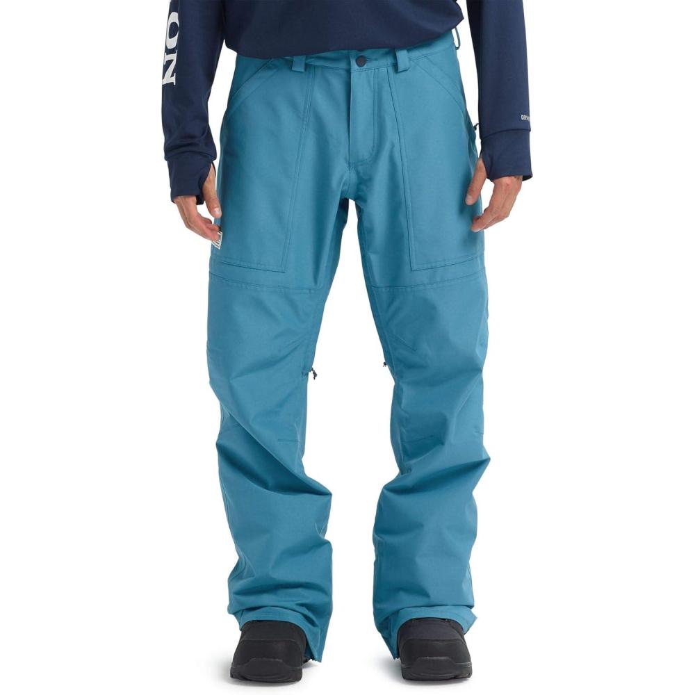 imageBurton Mens GoreTex Ballast Snow PantStorm Blue