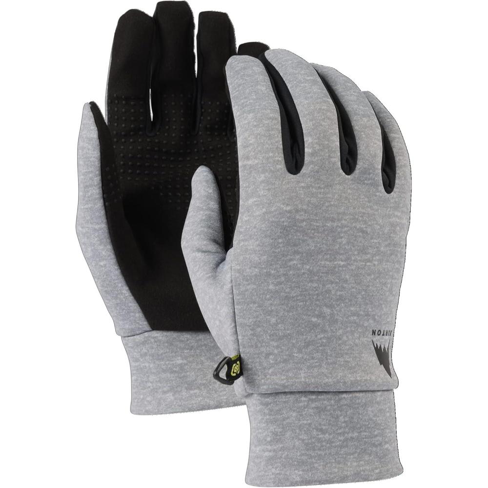 imageBurton Mens TouchNGo Ski and Snowboard Winter Glove LinersGray Heather