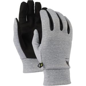 Burton Mens’ Touch-N-Go Ski and Snowboard Winter Glove Liners(Gray Heather)
