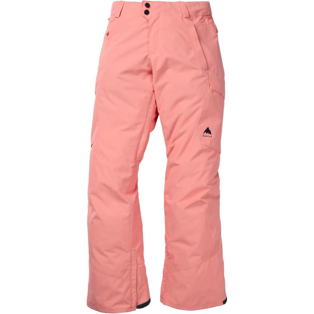 imageBurton Womens Reserve 2L 20K Snow Pants Short Length 305 InseamSunrise Coral
