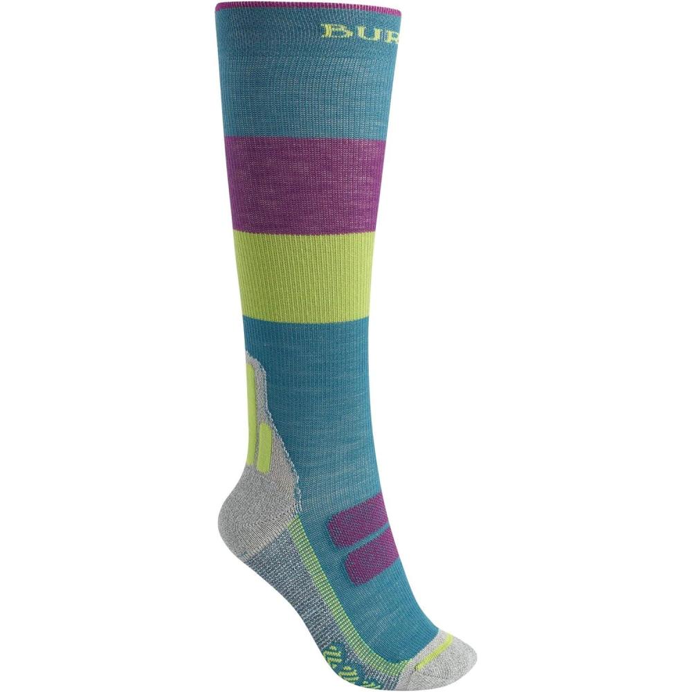 imageBurton Womens Performance Ultralight Compression SocksGreenblue Slate