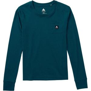 Burton Women’s Colfax Long Sleeve T-Shirt(Deep Emerald)