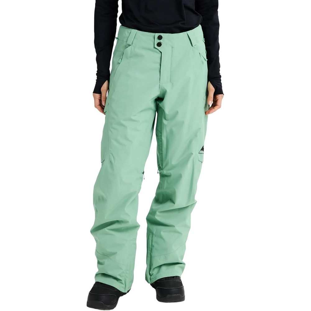 image:imageBurton Womens Reserve 2Layer Insulated Pants Waterproof Winter Snowboard PantsSoft Sage