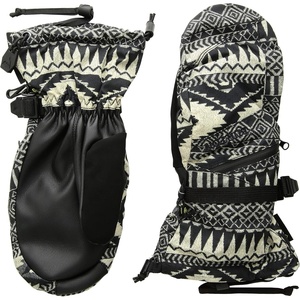 Burton Women’s Gore-TEX Insulated Mittens – Waterproof Winter Snowboard Mittens with Touch Screen Tech & Removable Liner(Pelican Freya Weave)